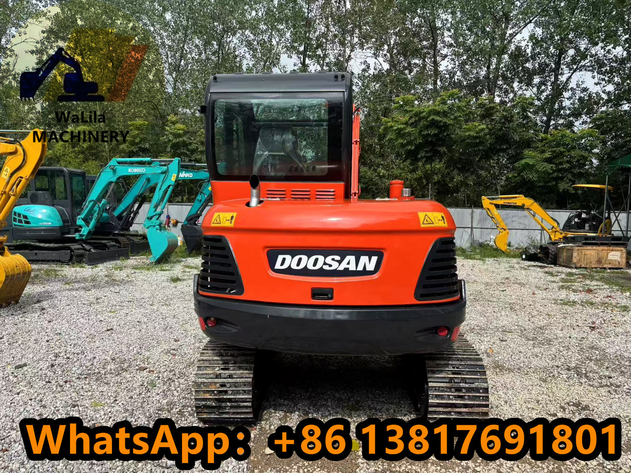 DOOSAN DX60-9 - Mini rýpadlo: obrázok 3 DOOSAN DX60-9 - Mini rýpadlo: obrázok 3