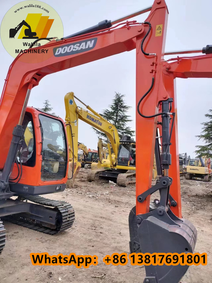 DOOSAN DX80 - Mini rýpadlo: obrázok 4 DOOSAN DX80 - Mini rýpadlo: obrázok 4