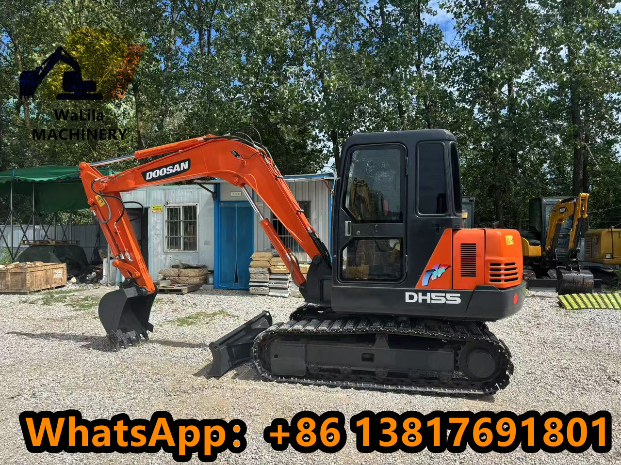 Doosan DH 55-7 DH55 (Good) - Mini rýpadlo: obrázok 1 Doosan DH 55-7 DH55 (Good) - Mini rýpadlo: obrázok 1