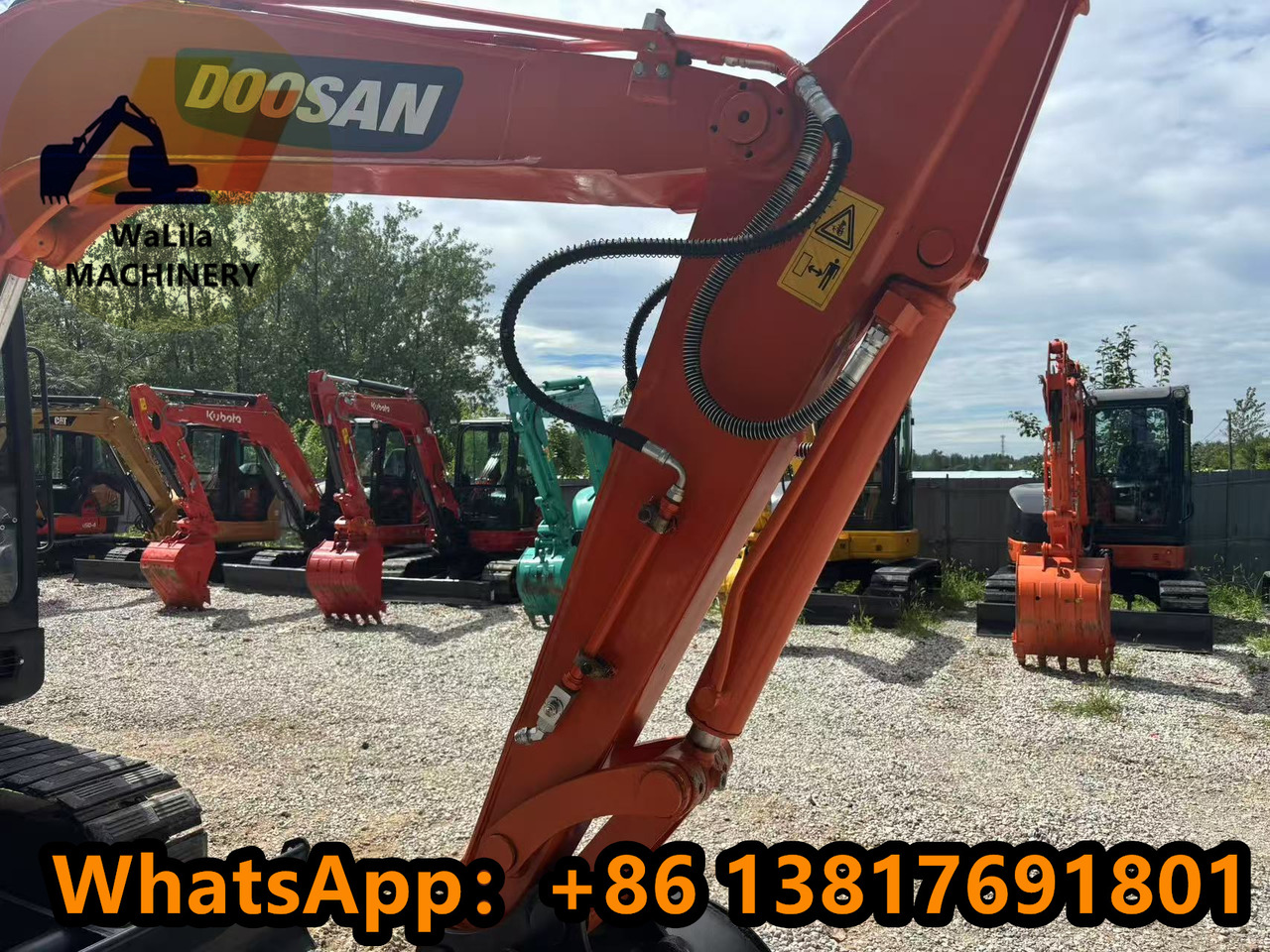 Doosan DH 55-7 DH55 (Good) - Mini rýpadlo: obrázok 5 Doosan DH 55-7 DH55 (Good) - Mini rýpadlo: obrázok 5