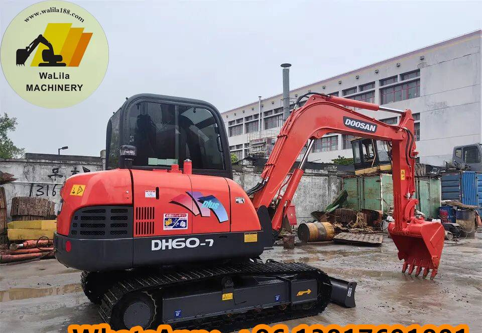 Doosan DH 60-7 - Mini rýpadlo: obrázok 2 Doosan DH 60-7 - Mini rýpadlo: obrázok 2