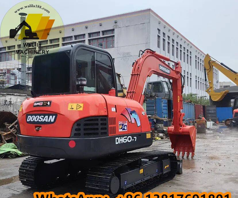 Doosan DH 60-7 - Mini rýpadlo: obrázok 3 Doosan DH 60-7 - Mini rýpadlo: obrázok 3