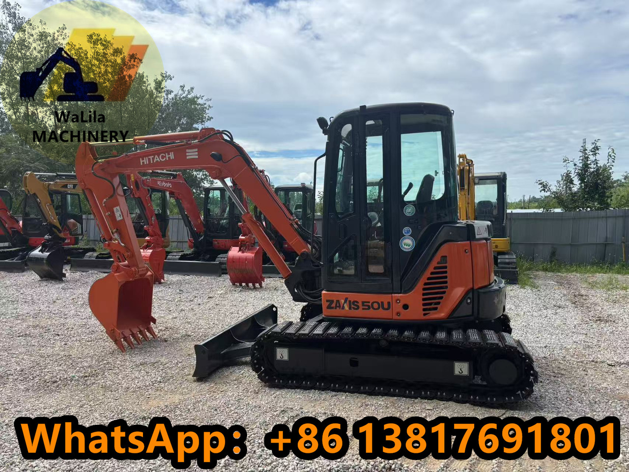 HITACHI ZX50US - Mini rýpadlo: obrázok 1 HITACHI ZX50US - Mini rýpadlo: obrázok 1