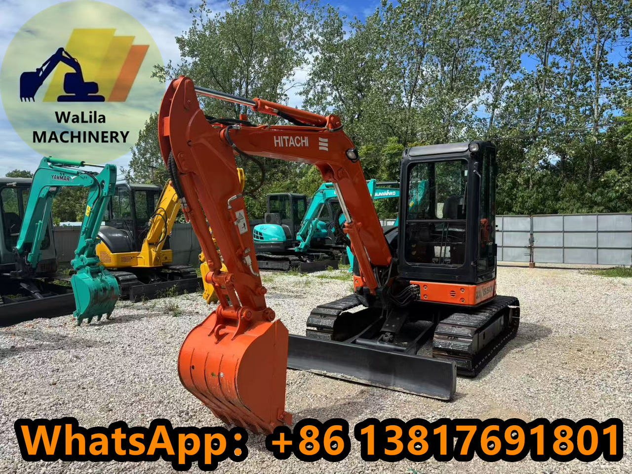 HITACHI ZX50US - Mini rýpadlo: obrázok 3 HITACHI ZX50US - Mini rýpadlo: obrázok 3