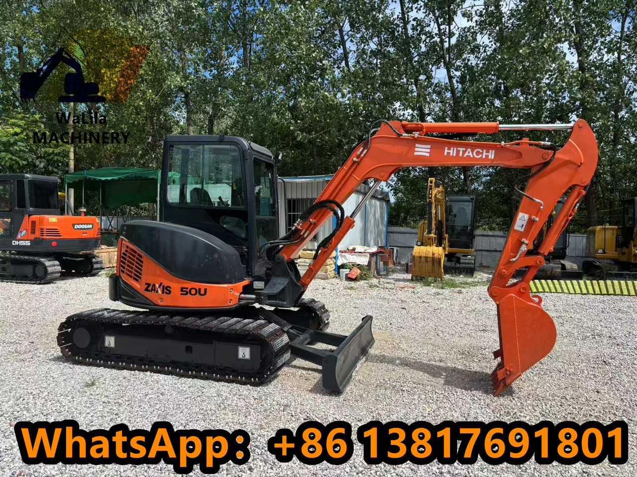 HITACHI ZX50US - Mini rýpadlo: obrázok 5 HITACHI ZX50US - Mini rýpadlo: obrázok 5
