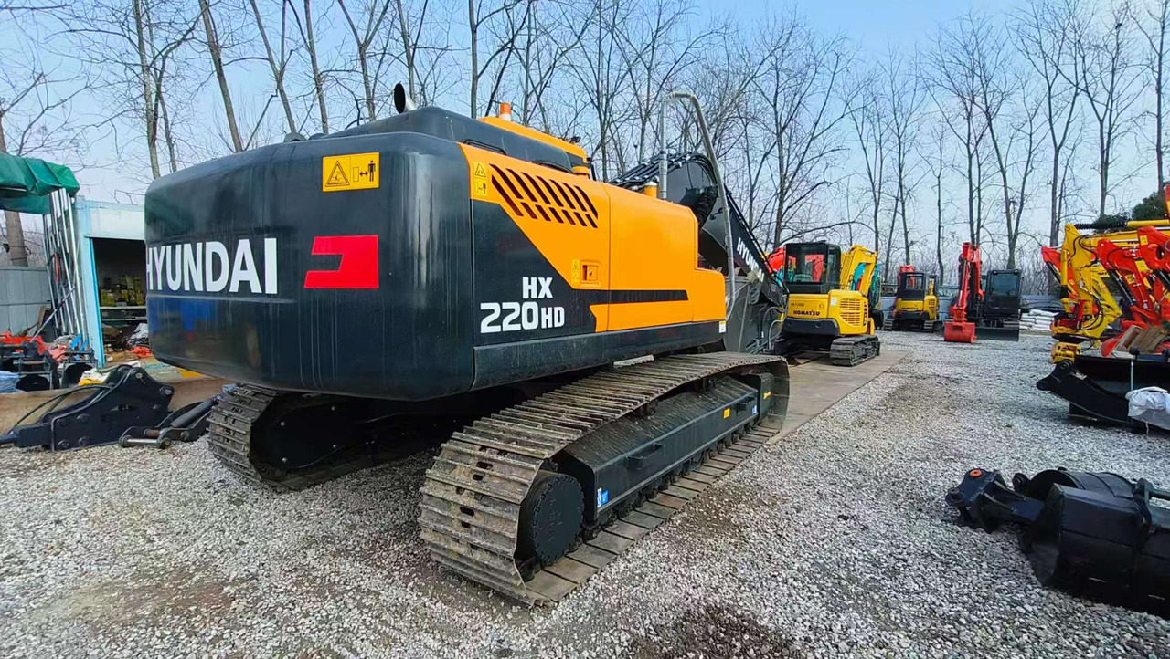 HYUNDAI HX220HD - Pásové rýpadlo: obrázok 5 HYUNDAI HX220HD - Pásové rýpadlo: obrázok 5