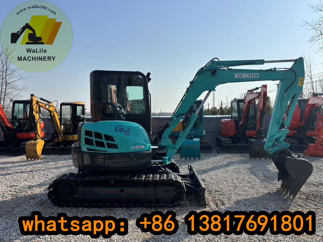 KOBELCO SK55 - Mini rýpadlo: obrázok 1 KOBELCO SK55 - Mini rýpadlo: obrázok 1