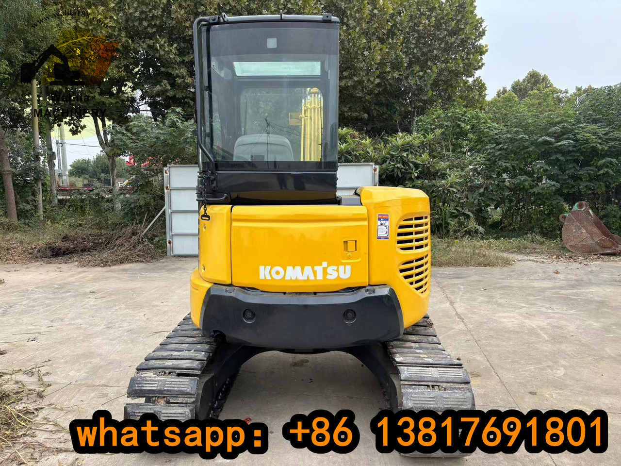 KOMATSU PC 55 MR-3 - Mini rýpadlo: obrázok 5 KOMATSU PC 55 MR-3 - Mini rýpadlo: obrázok 5