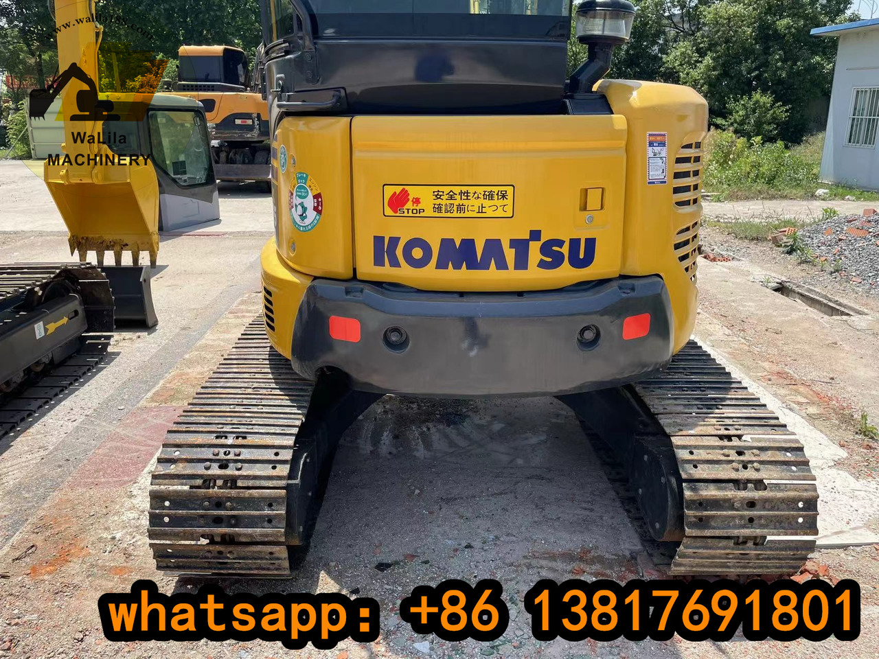 KOMATSU PC 55 MR-3 - Mini rýpadlo: obrázok 5 KOMATSU PC 55 MR-3 - Mini rýpadlo: obrázok 5