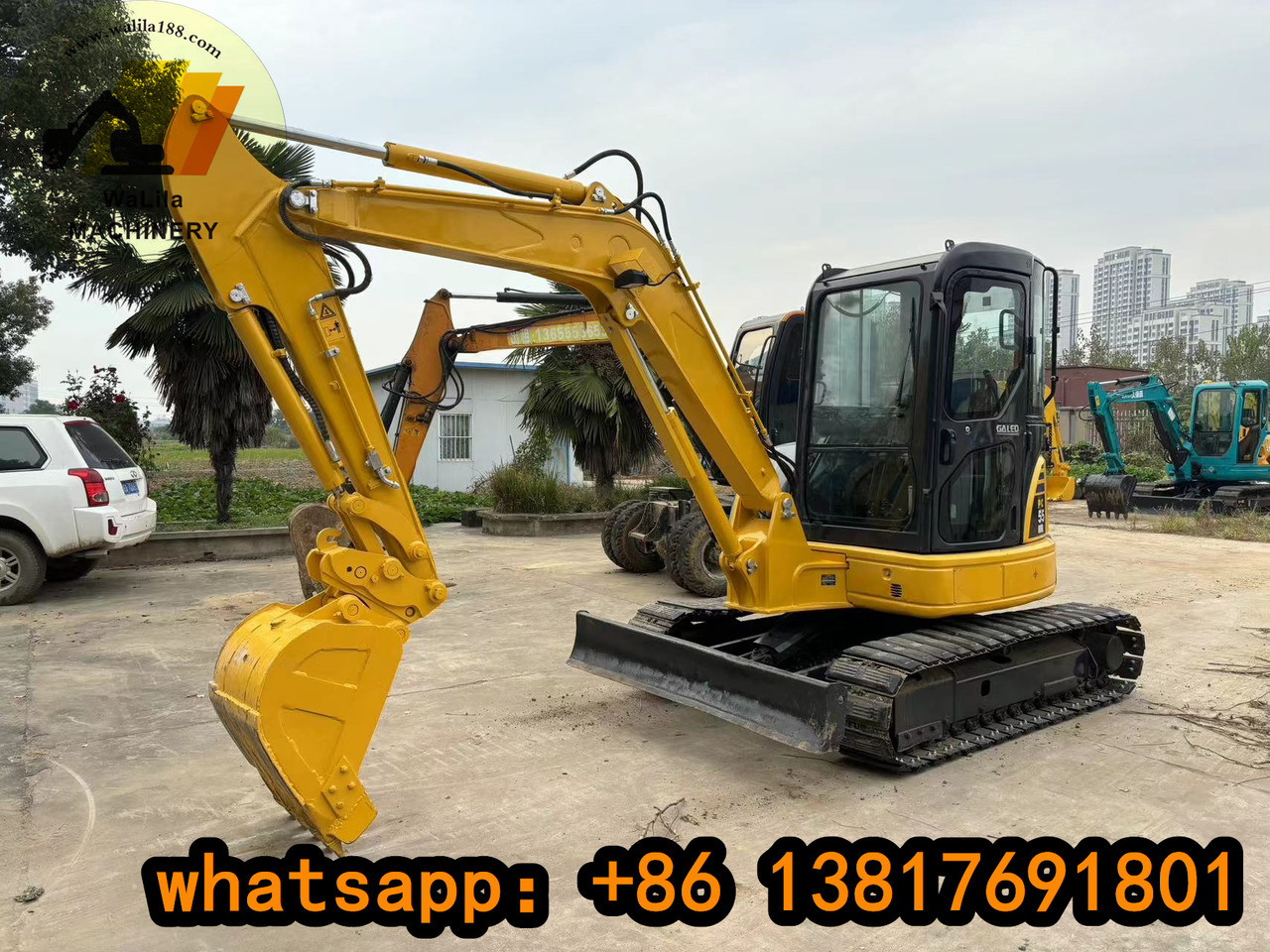 KOMATSU PC 55 MR-3 - Mini rýpadlo: obrázok 3 KOMATSU PC 55 MR-3 - Mini rýpadlo: obrázok 3