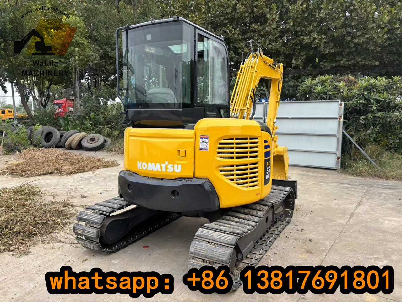 KOMATSU PC 55 MR-3 - Mini rýpadlo: obrázok 2 KOMATSU PC 55 MR-3 - Mini rýpadlo: obrázok 2