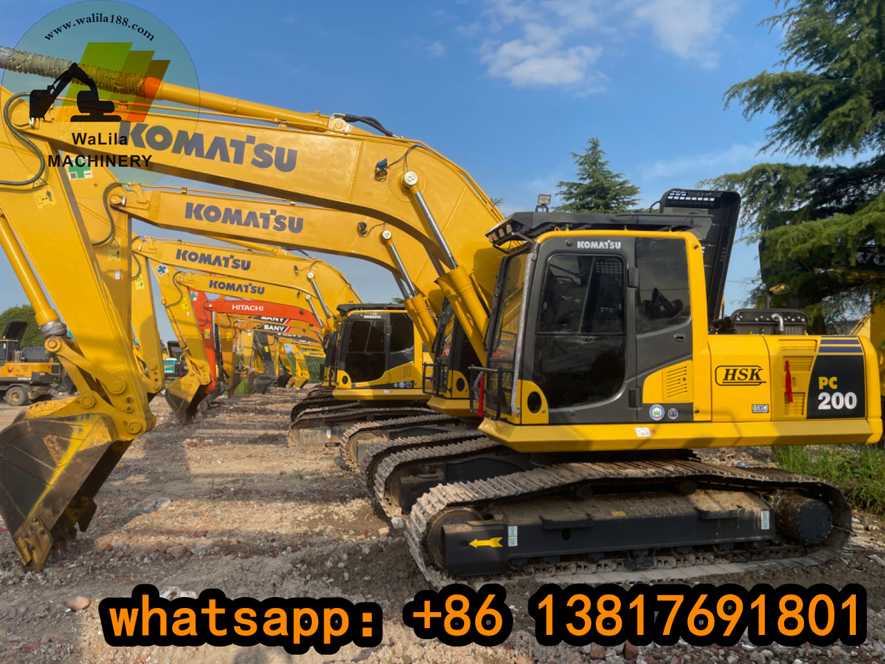 KOMATSU PC200-8 - Pásové rýpadlo: obrázok 1 KOMATSU PC200-8 - Pásové rýpadlo: obrázok 1