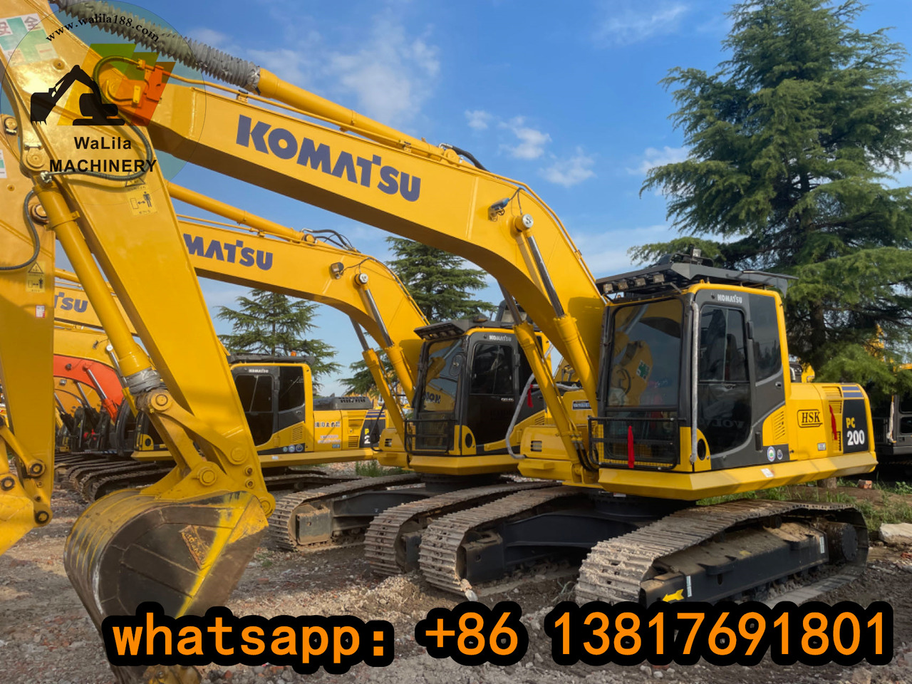 KOMATSU PC200-8 - Pásové rýpadlo: obrázok 2 KOMATSU PC200-8 - Pásové rýpadlo: obrázok 2