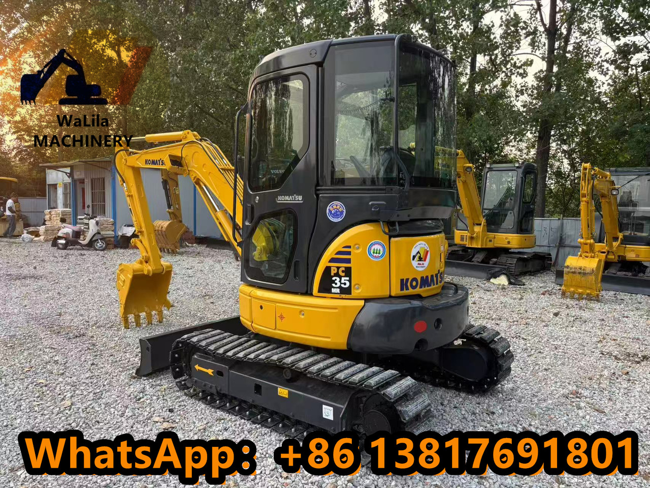 KOMATSU PC35 - Mini rýpadlo: obrázok 3 KOMATSU PC35 - Mini rýpadlo: obrázok 3