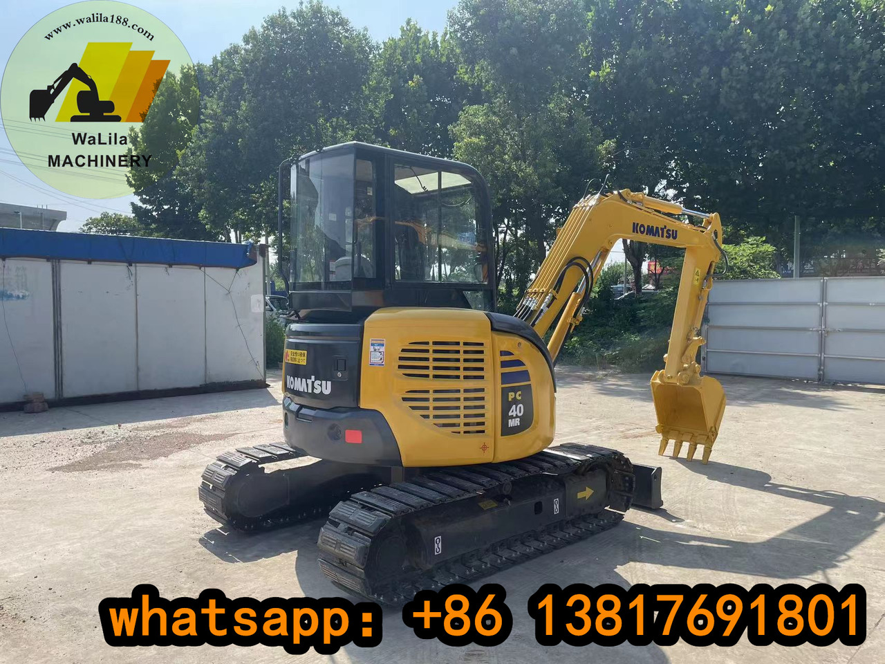 KOMATSU PC40MR - Mini rýpadlo: obrázok 5 KOMATSU PC40MR - Mini rýpadlo: obrázok 5