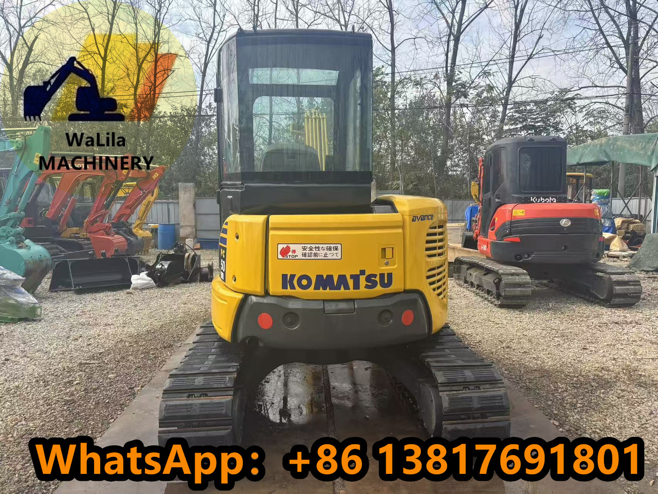KOMATSU PC50MR-3 - Mini rýpadlo: obrázok 5 KOMATSU PC50MR-3 - Mini rýpadlo: obrázok 5