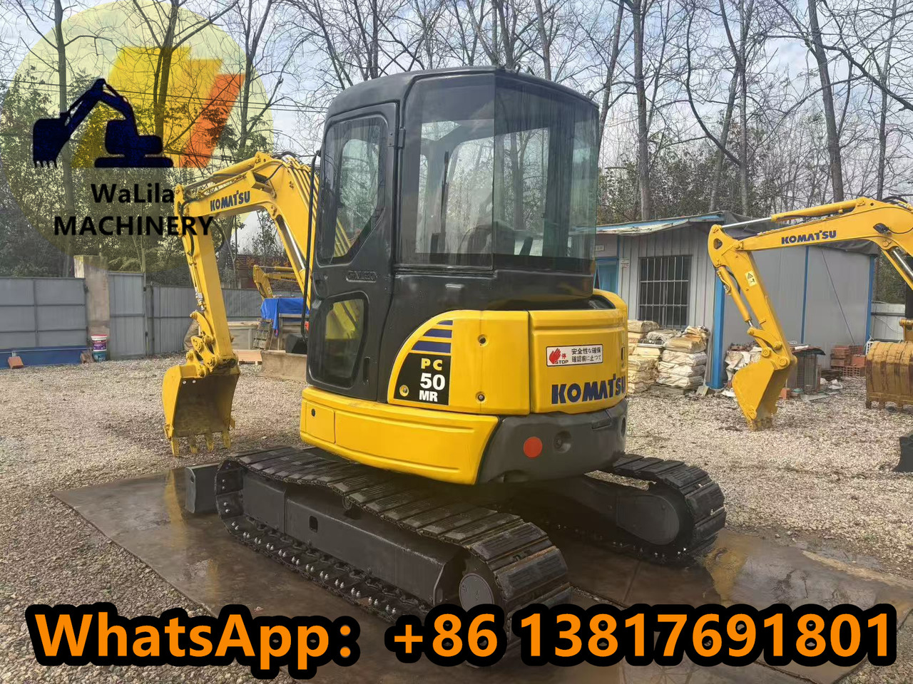 KOMATSU PC50MR-3 - Mini rýpadlo: obrázok 5 KOMATSU PC50MR-3 - Mini rýpadlo: obrázok 5
