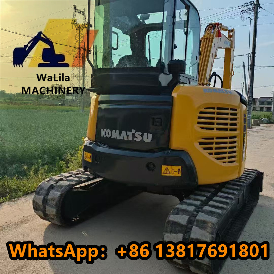 KOMATSU PC55 - Mini rýpadlo: obrázok 4 KOMATSU PC55 - Mini rýpadlo: obrázok 4