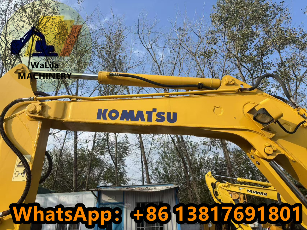 KOMATSU PC55MR-3 - Mini rýpadlo: obrázok 5 KOMATSU PC55MR-3 - Mini rýpadlo: obrázok 5