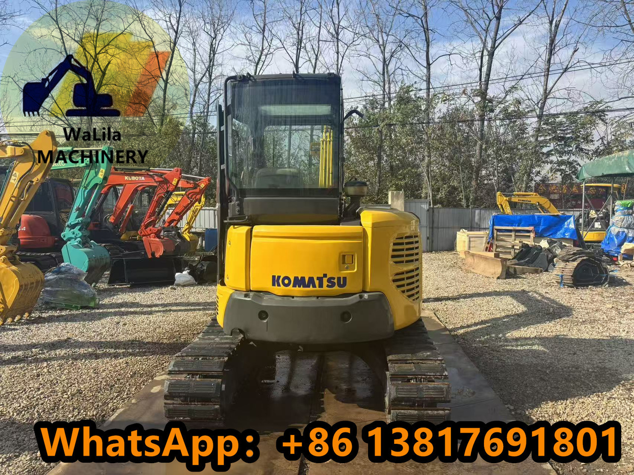 KOMATSU PC55MR-3 - Mini rýpadlo: obrázok 5 KOMATSU PC55MR-3 - Mini rýpadlo: obrázok 5