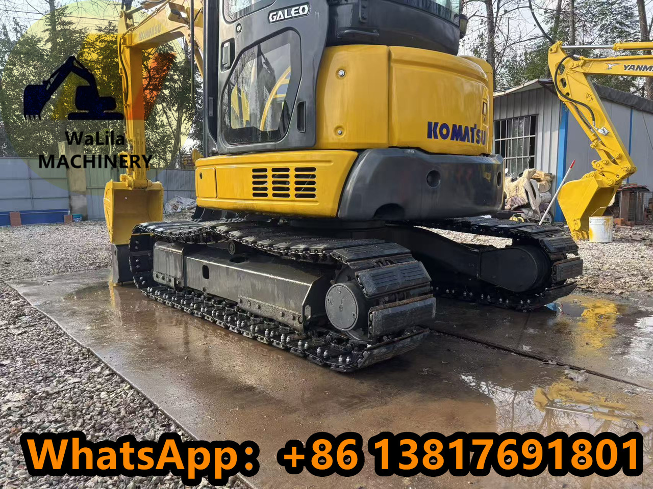 KOMATSU PC55MR-3 - Mini rýpadlo: obrázok 2 KOMATSU PC55MR-3 - Mini rýpadlo: obrázok 2