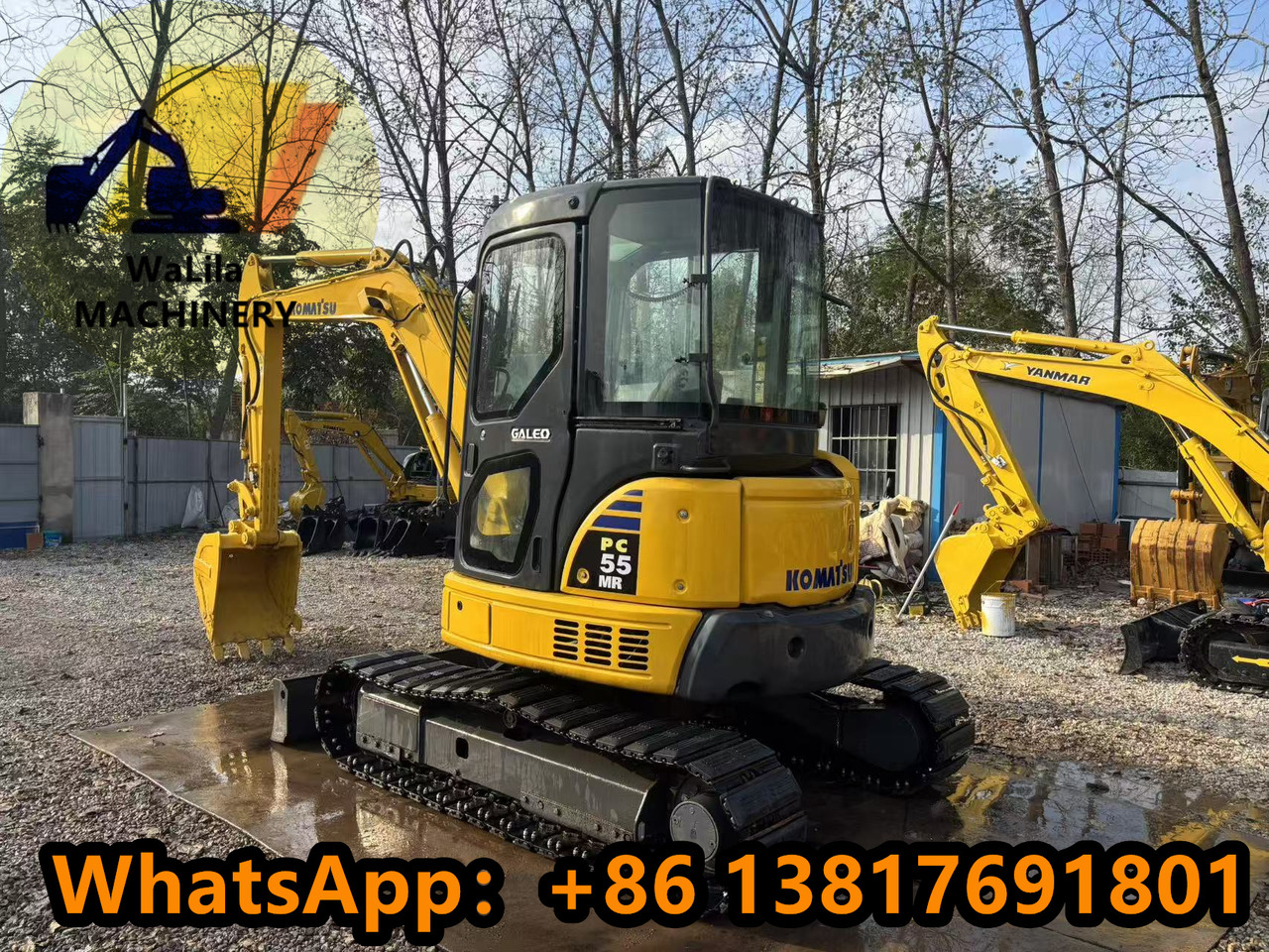 KOMATSU PC55MR-3 - Mini rýpadlo: obrázok 1 KOMATSU PC55MR-3 - Mini rýpadlo: obrázok 1