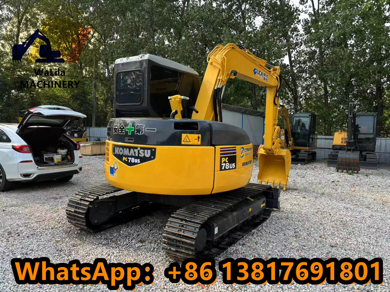 KOMATSU PC78-6US - Mini rýpadlo: obrázok 5 KOMATSU PC78-6US - Mini rýpadlo: obrázok 5
