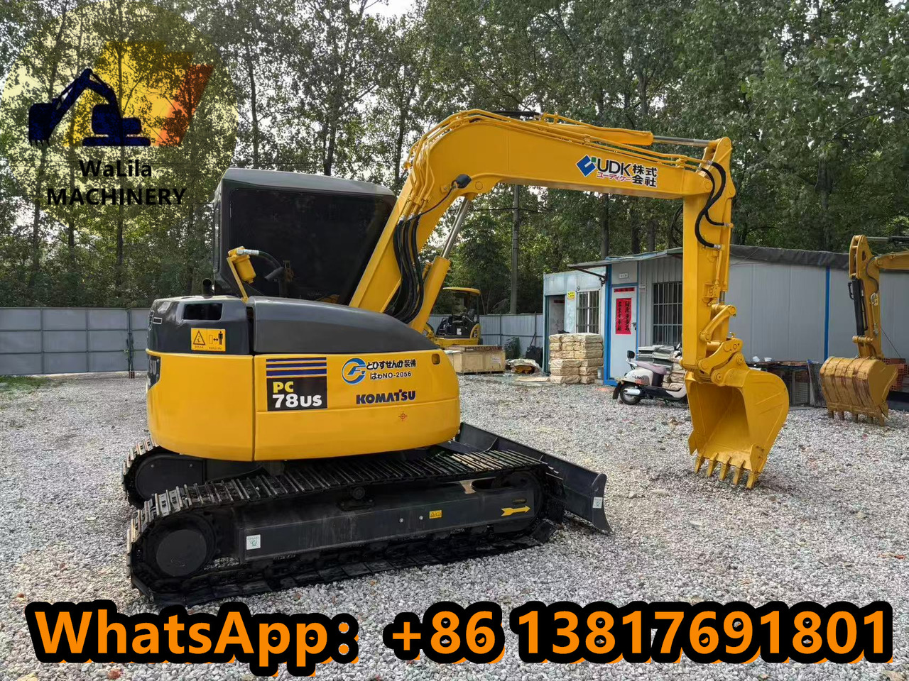 KOMATSU PC78-6US - Mini rýpadlo: obrázok 1 KOMATSU PC78-6US - Mini rýpadlo: obrázok 1