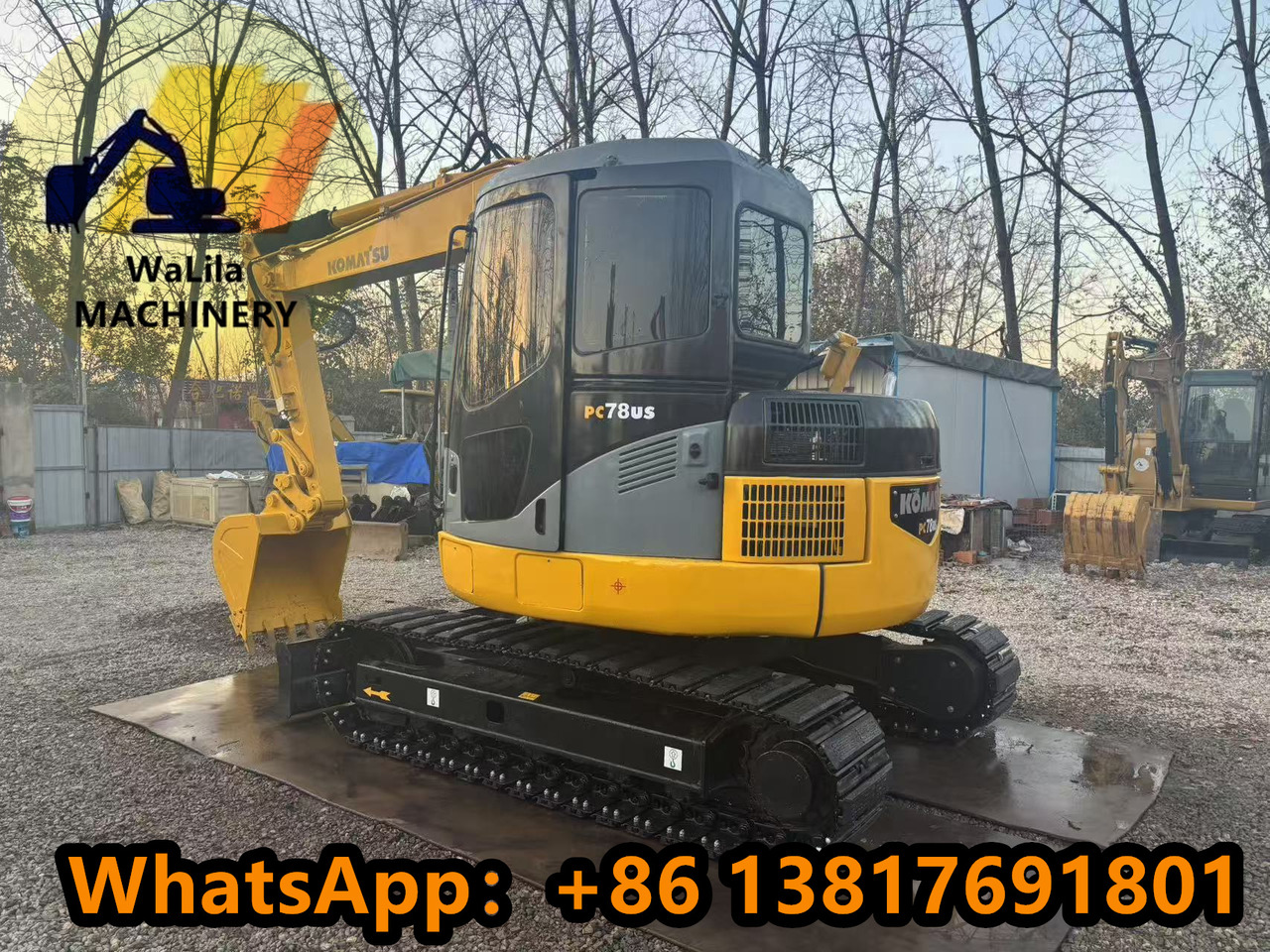 KOMATSU PC78US - Mini rýpadlo: obrázok 3 KOMATSU PC78US - Mini rýpadlo: obrázok 3