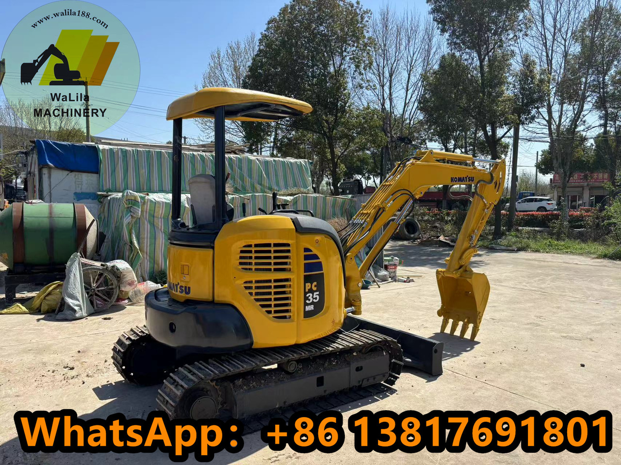 KOMATSU Pc35 - Mini rýpadlo: obrázok 1 KOMATSU Pc35 - Mini rýpadlo: obrázok 1