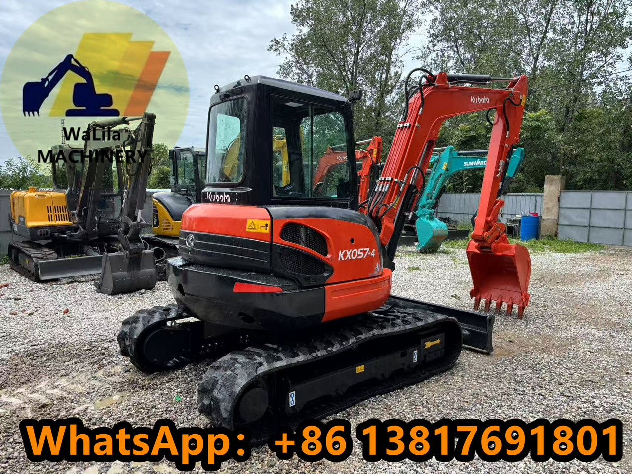 KUBOTA KX057-4 - Mini rýpadlo: obrázok 4 KUBOTA KX057-4 - Mini rýpadlo: obrázok 4