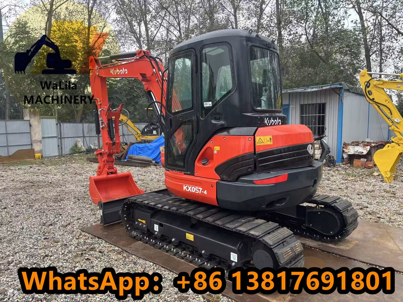 KUBOTA KX057-4 - Mini rýpadlo: obrázok 4 KUBOTA KX057-4 - Mini rýpadlo: obrázok 4