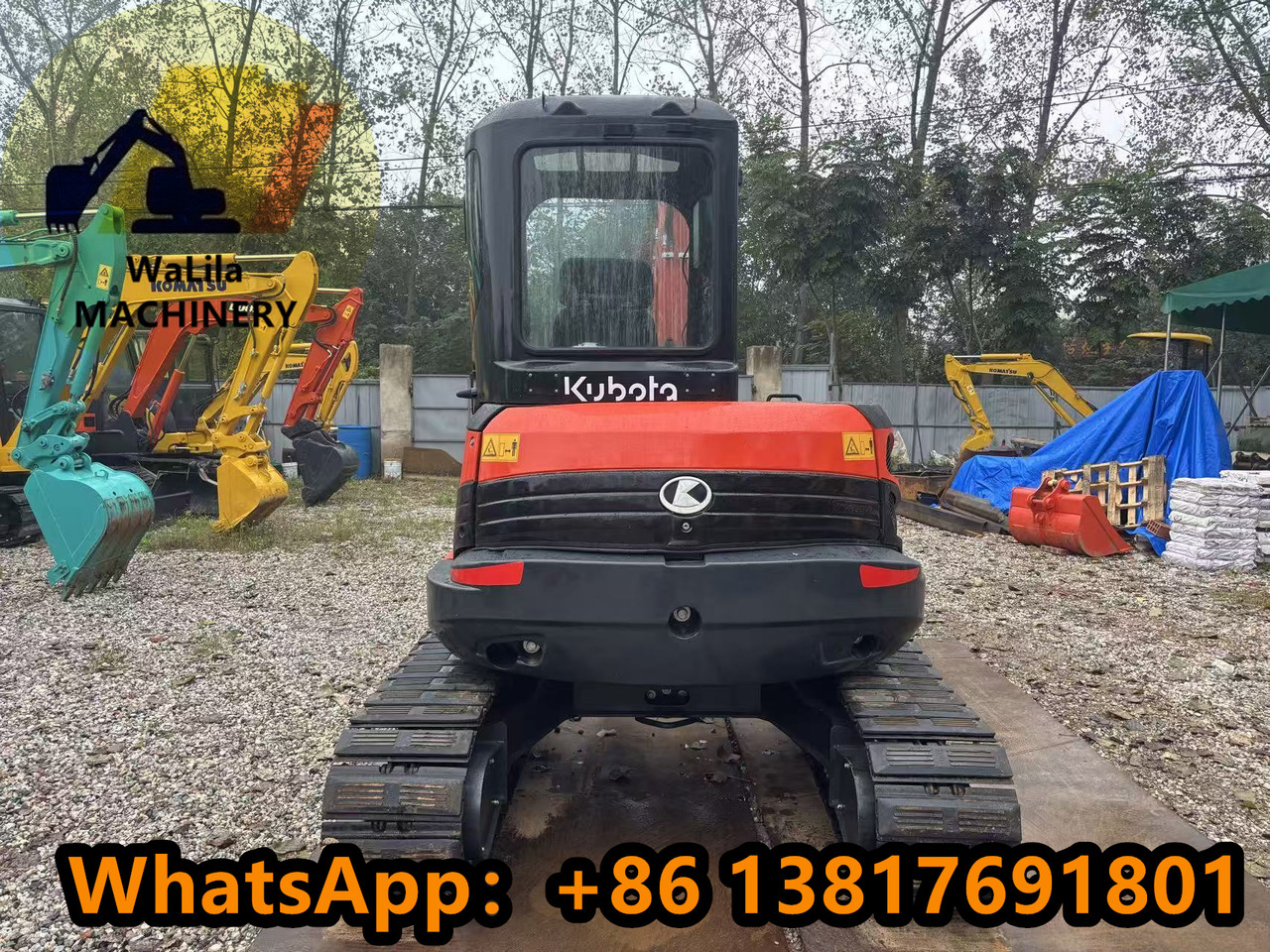 KUBOTA KX057 - Mini rýpadlo: obrázok 3 KUBOTA KX057 - Mini rýpadlo: obrázok 3
