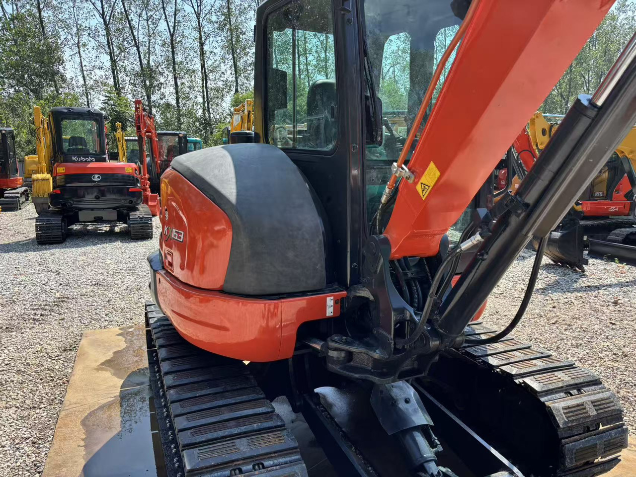 KUBOTA KX163-5 - Mini rýpadlo: obrázok 4 KUBOTA KX163-5 - Mini rýpadlo: obrázok 4