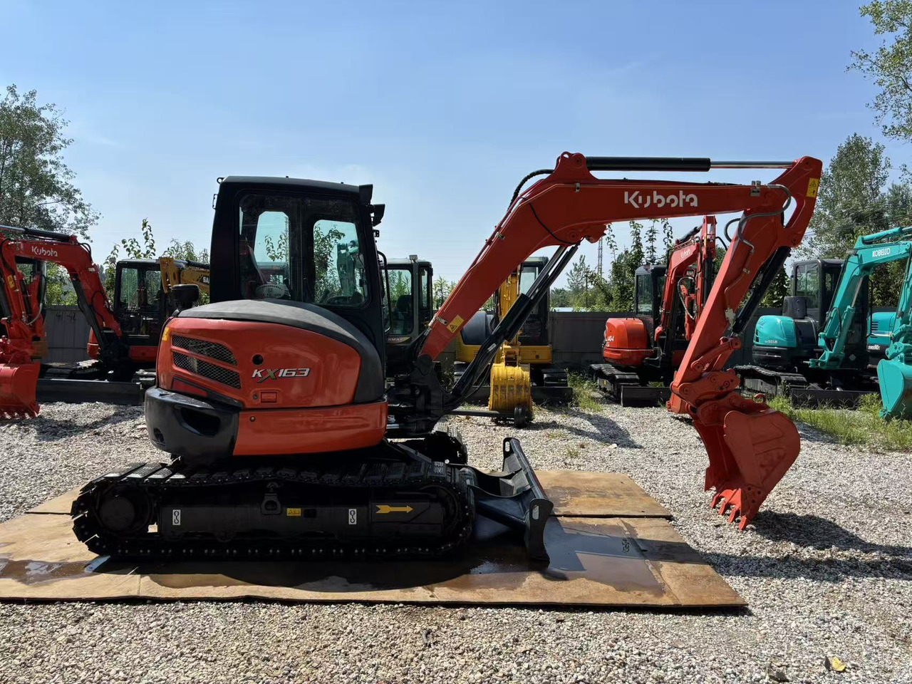 KUBOTA KX163-5 - Mini rýpadlo: obrázok 1 KUBOTA KX163-5 - Mini rýpadlo: obrázok 1