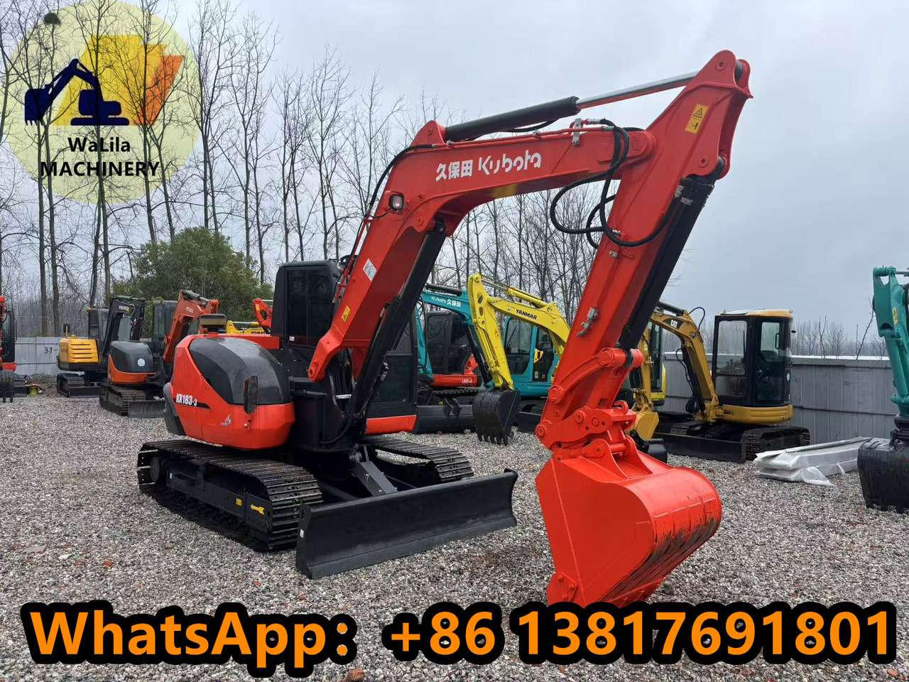 KUBOTA KX183 - Mini rýpadlo: obrázok 5 KUBOTA KX183 - Mini rýpadlo: obrázok 5
