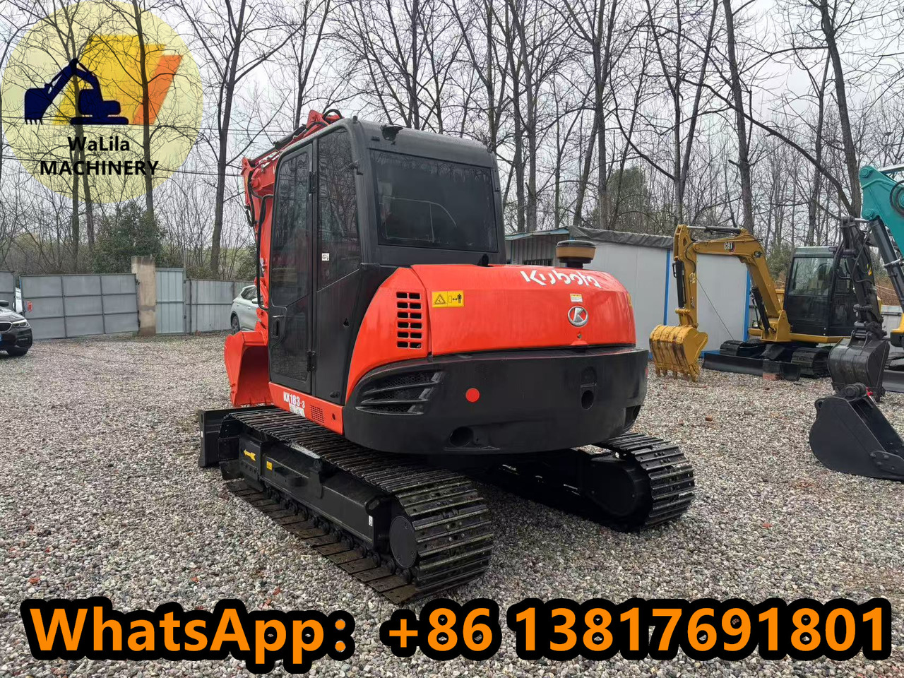 KUBOTA KX183 - Mini rýpadlo: obrázok 4 KUBOTA KX183 - Mini rýpadlo: obrázok 4
