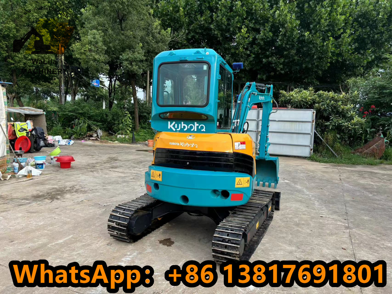 KUBOTA U35 - Mini rýpadlo: obrázok 4 KUBOTA U35 - Mini rýpadlo: obrázok 4