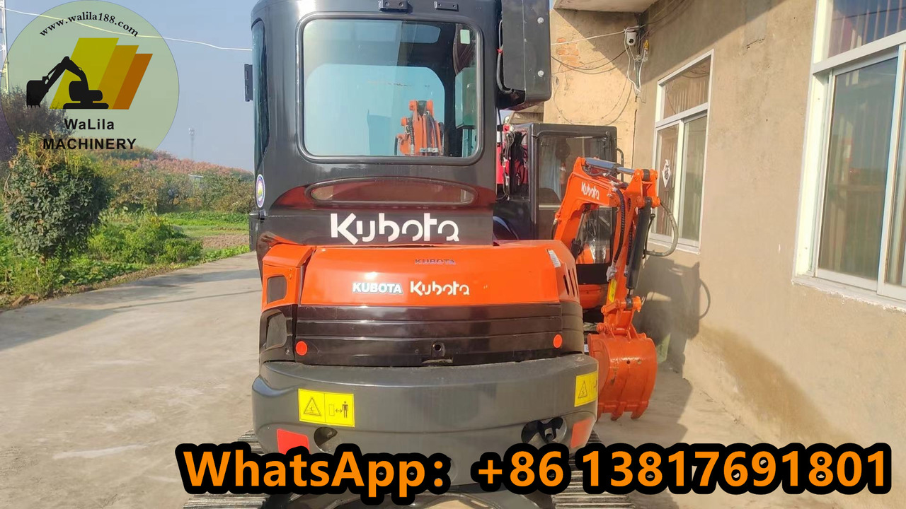 KUBOTA U35 - Mini rýpadlo: obrázok 5 KUBOTA U35 - Mini rýpadlo: obrázok 5