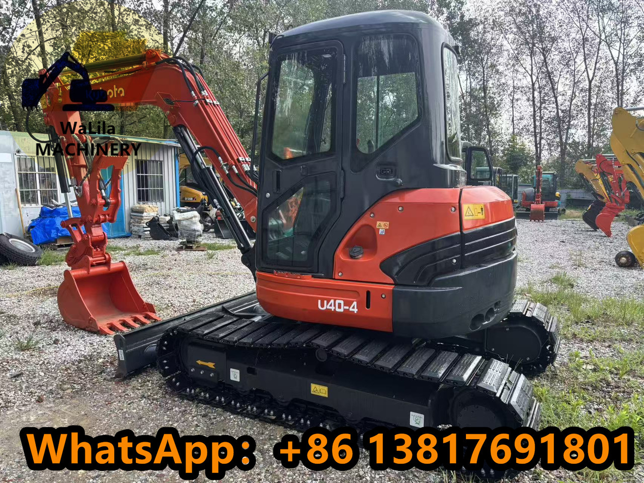 KUBOTA U40 - Mini rýpadlo: obrázok 3 KUBOTA U40 - Mini rýpadlo: obrázok 3