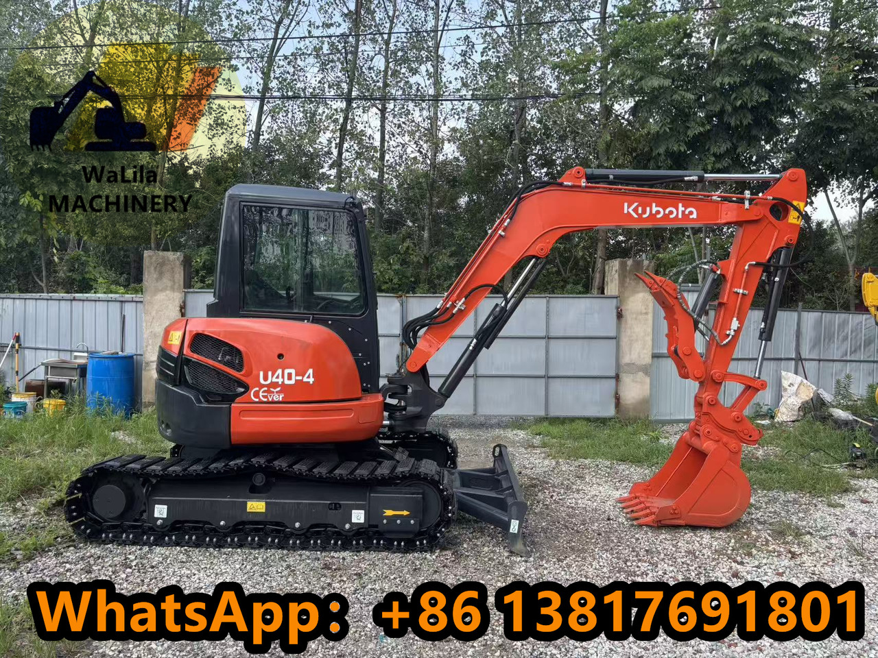 KUBOTA U40 - Mini rýpadlo: obrázok 1 KUBOTA U40 - Mini rýpadlo: obrázok 1