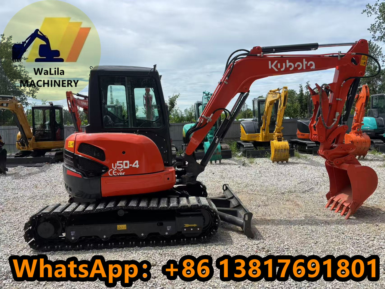 KUBOTA U50-4 - Mini rýpadlo: obrázok 1 KUBOTA U50-4 - Mini rýpadlo: obrázok 1