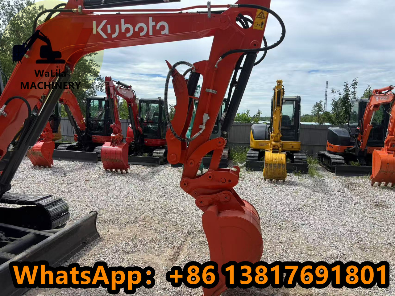 KUBOTA U50-4 - Mini rýpadlo: obrázok 2 KUBOTA U50-4 - Mini rýpadlo: obrázok 2