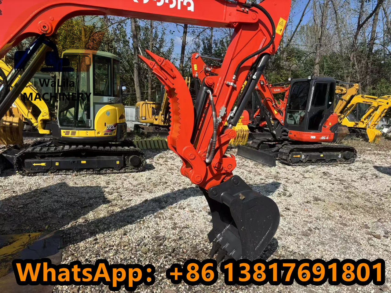 KUBOTA U55-4 - Mini rýpadlo: obrázok 2 KUBOTA U55-4 - Mini rýpadlo: obrázok 2