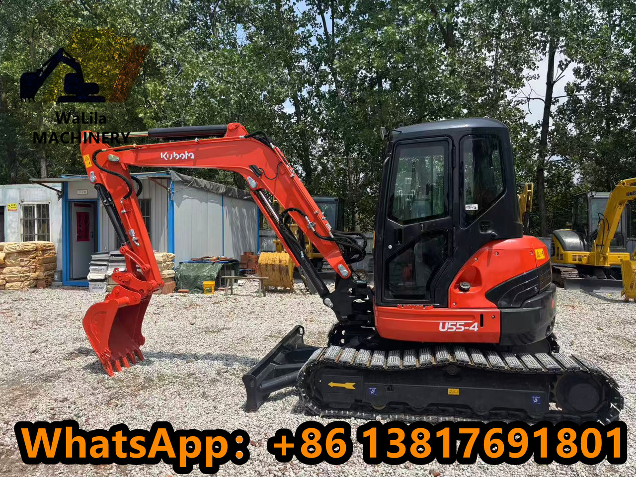 KUBOTA U55 - Mini rýpadlo: obrázok 4 KUBOTA U55 - Mini rýpadlo: obrázok 4