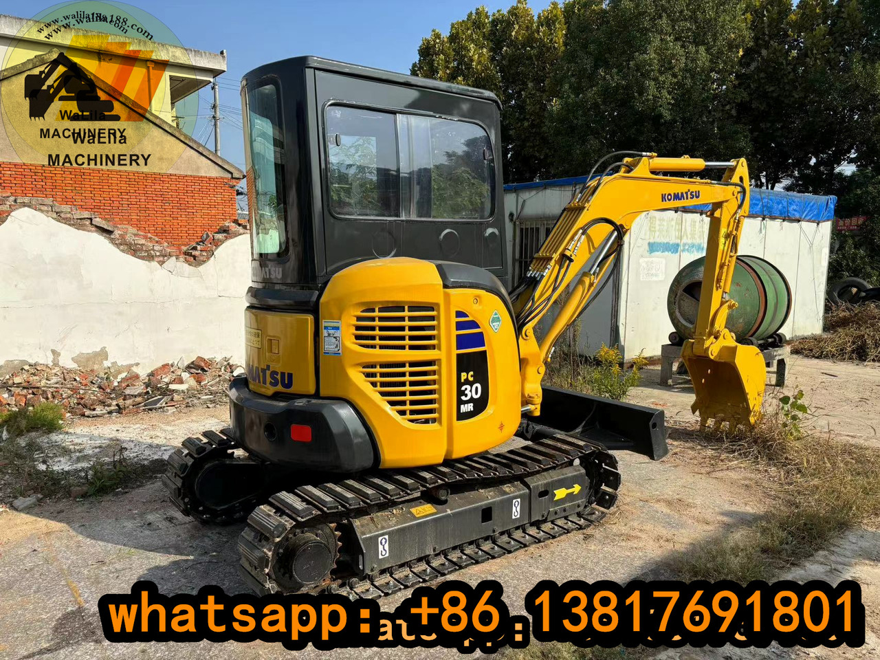 Komatsu PC 30 MR-3 Komatsu 30, Komatsu 35-3 - Mini rýpadlo: obrázok 5 Komatsu PC 30 MR-3 Komatsu 30, Komatsu 35-3 - Mini rýpadlo: obrázok 5