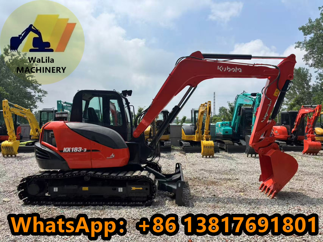 Kubota Kx183 - Mini rýpadlo: obrázok 3 Kubota Kx183 - Mini rýpadlo: obrázok 3