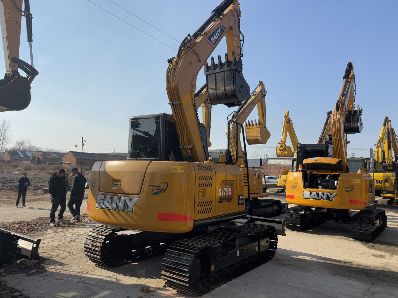 SANY SAY75 - Mini rýpadlo: obrázok 4 SANY SAY75 - Mini rýpadlo: obrázok 4