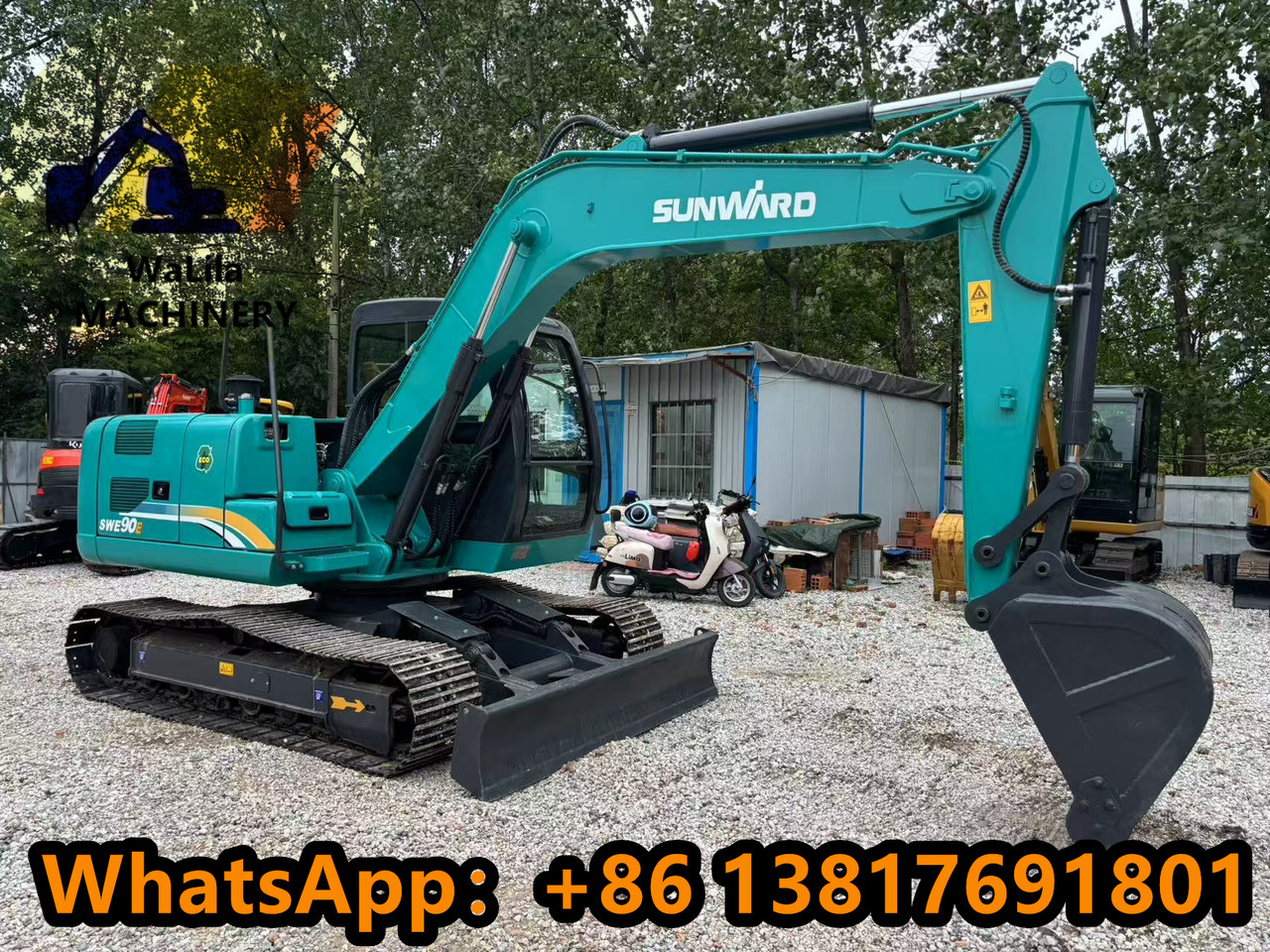 Mini rýpadlo SUNWARD SWE 90: obrázok 8