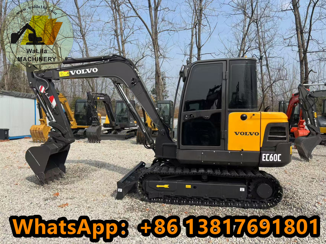 VOLVO EC60 - Mini rýpadlo: obrázok 1 VOLVO EC60 - Mini rýpadlo: obrázok 1